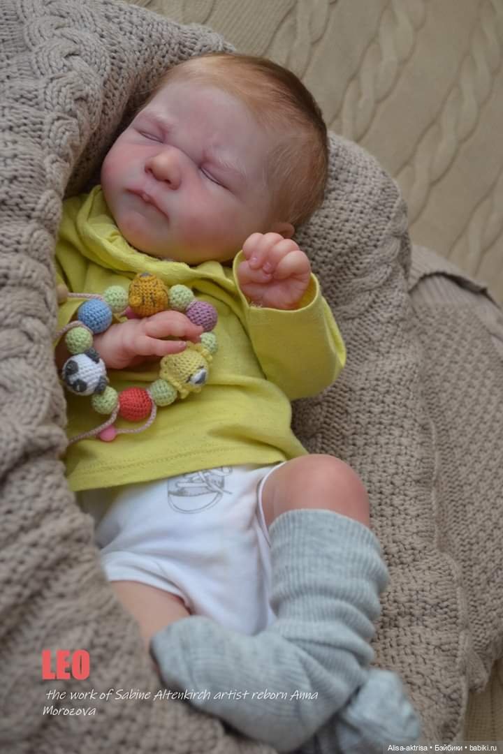 Малыш Лео - золотое чудо. Кукла реборн Анны Морозовой