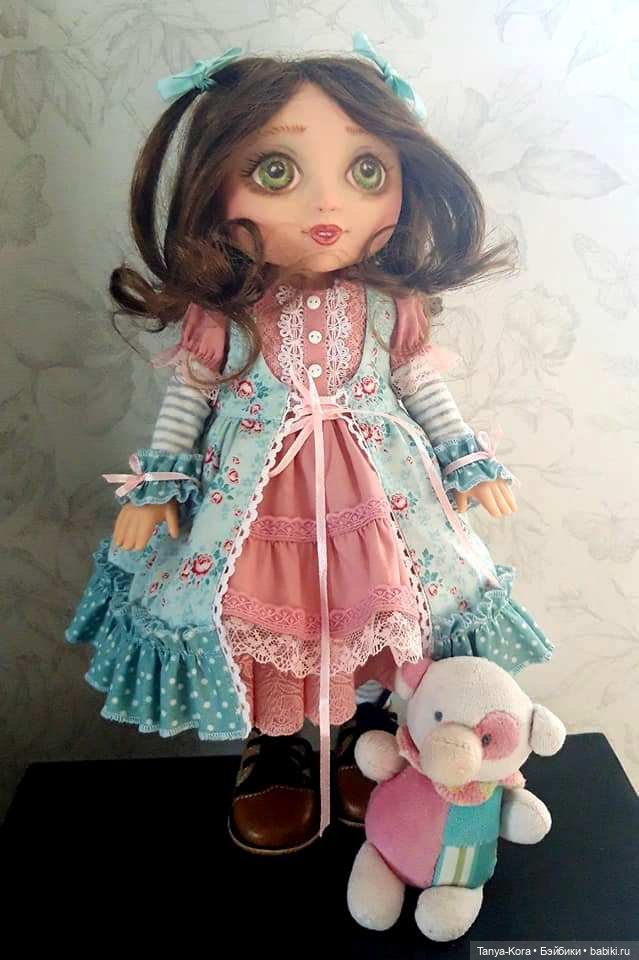 Преображение куклы. Первый опыт (фото 5)