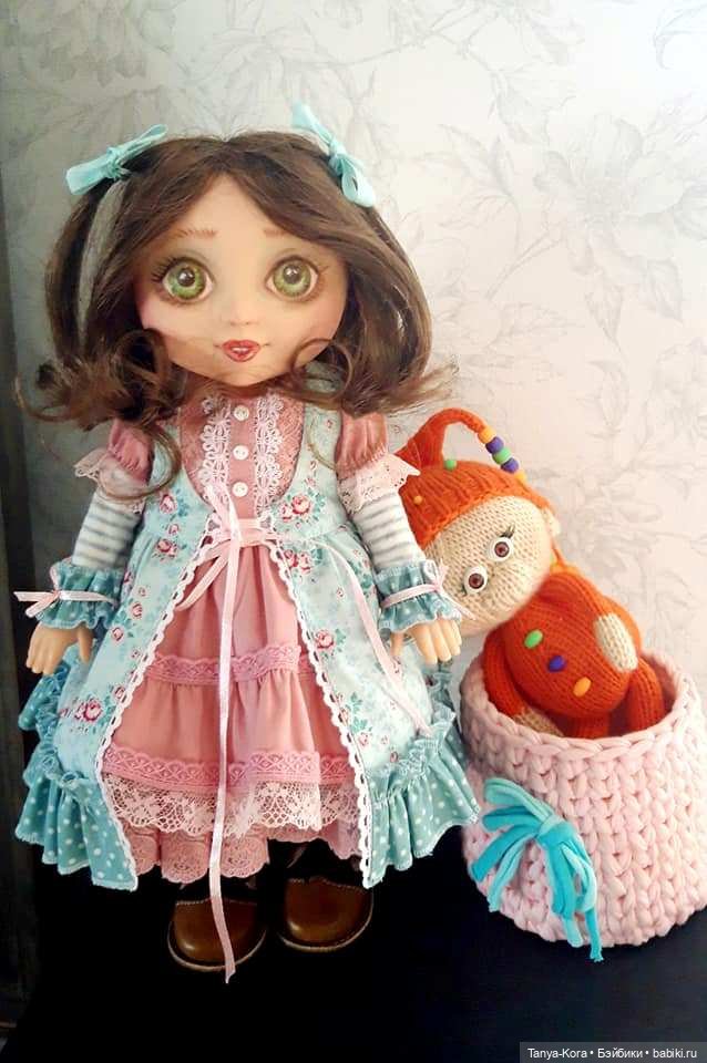 Преображение куклы. Первый опыт