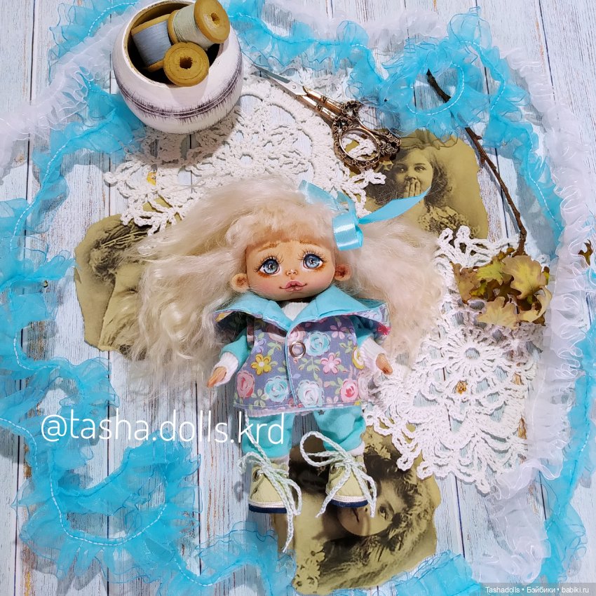 Весенняя булочка — Авторские текстильные куклы: Вальдорфские (фото 2)