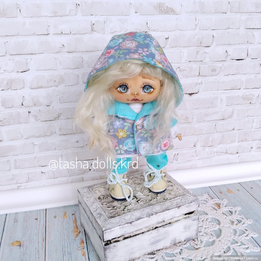 Весенняя булочка — Авторские текстильные куклы: Вальдорфские (фото 7)