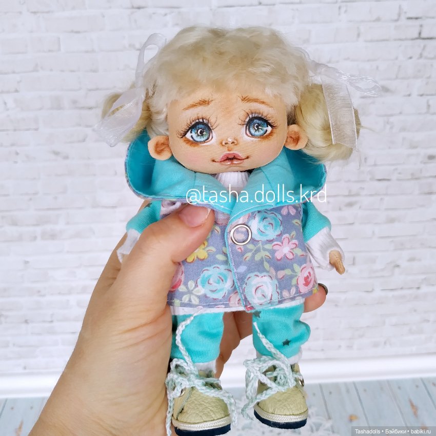 Весенняя булочка — Авторские текстильные куклы: Вальдорфские (фото 6)