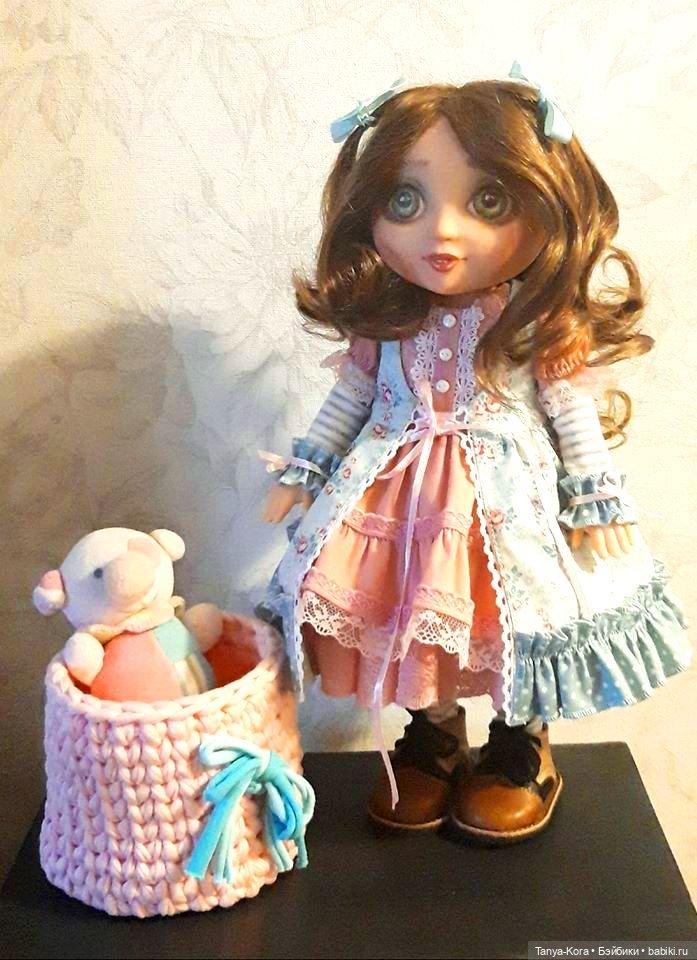Преображение куклы. Первый опыт (фото 7)