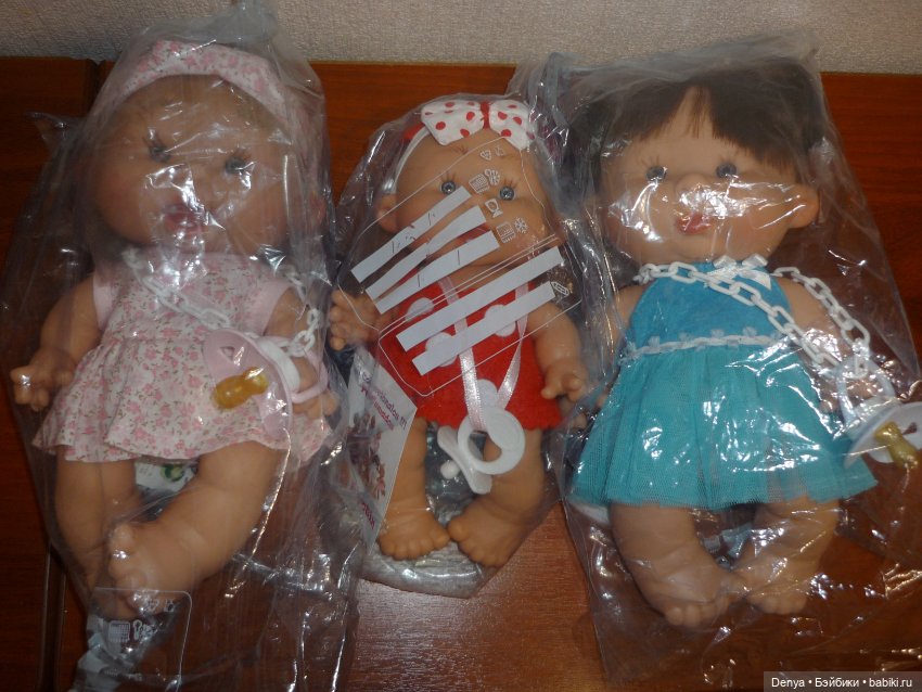Обзор и сравнение пупсов Nines 21см и 26см (фото 2)