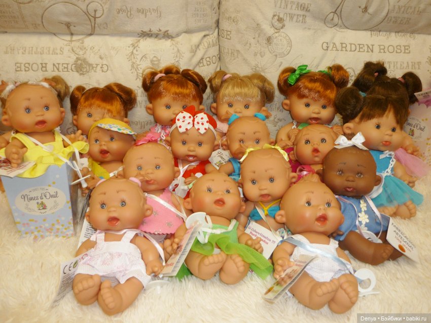 Обзор и сравнение пупсов Nines 21см и 26см