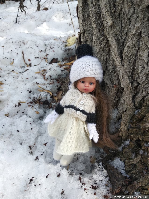 ... Исчезающий след зимы — ООАК Paola Reina (Паола Рейна) и испанских кукол: перерисовка (фото 7)