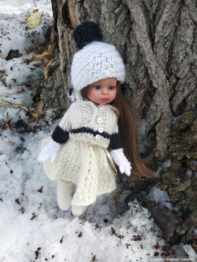 ... Исчезающий след зимы — ООАК Paola Reina (Паола Рейна) и испанских кукол: перерисовка (фото 8)