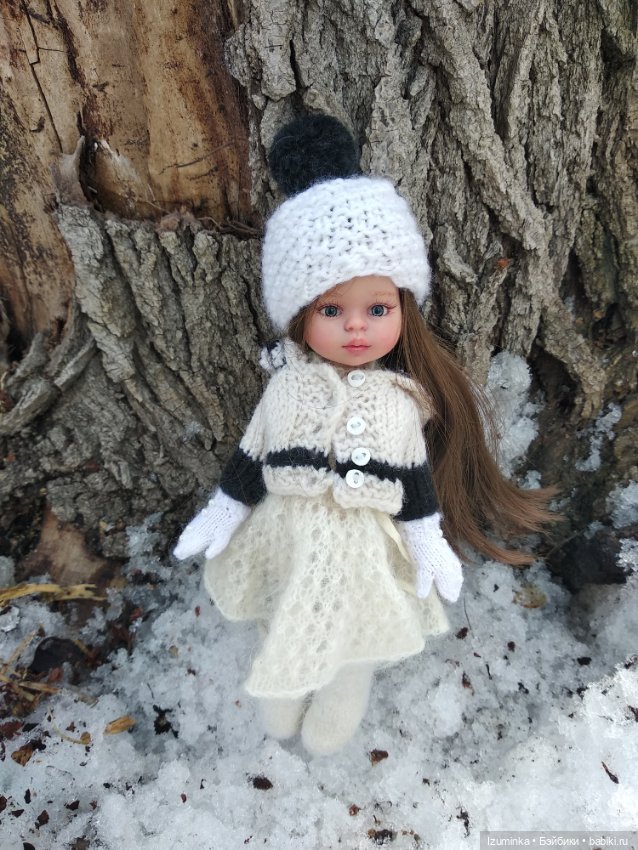 ... Исчезающий след зимы — ООАК Paola Reina (Паола Рейна) и испанских кукол: перерисовка (фото 4)