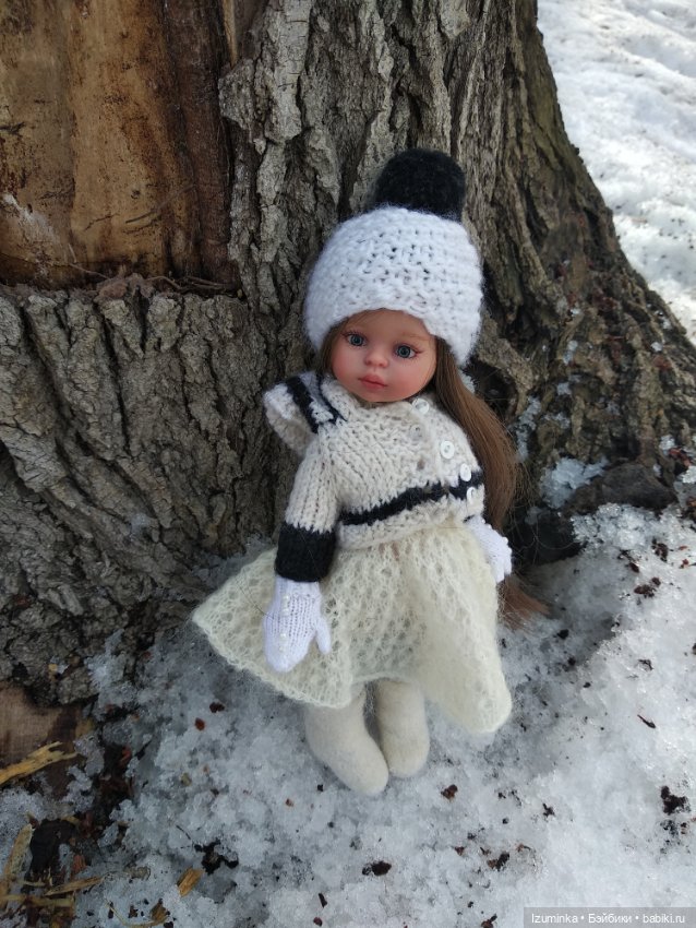 ... Исчезающий след зимы — ООАК Paola Reina (Паола Рейна) и испанских кукол: перерисовка (фото 6)