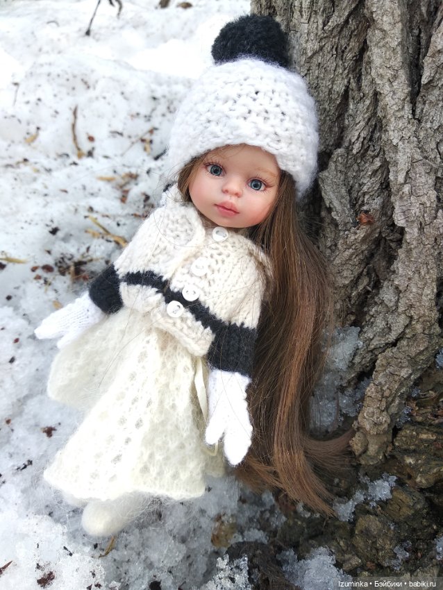 ... Исчезающий след зимы — ООАК Paola Reina (Паола Рейна) и испанских кукол: перерисовка (фото 3)