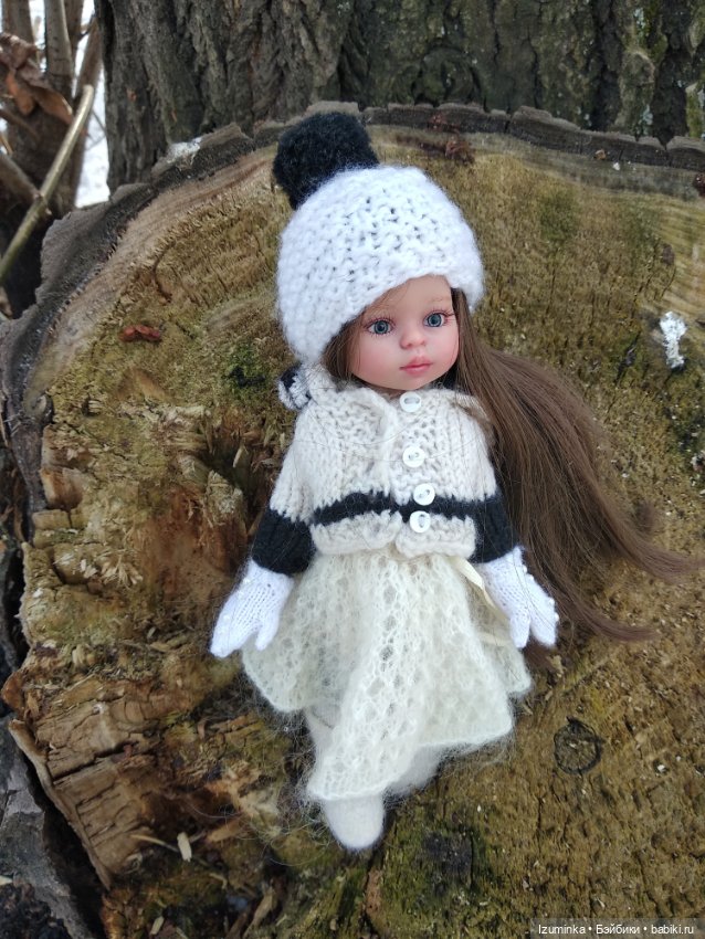 ... Исчезающий след зимы — ООАК Paola Reina (Паола Рейна) и испанских кукол: перерисовка (фото 10)