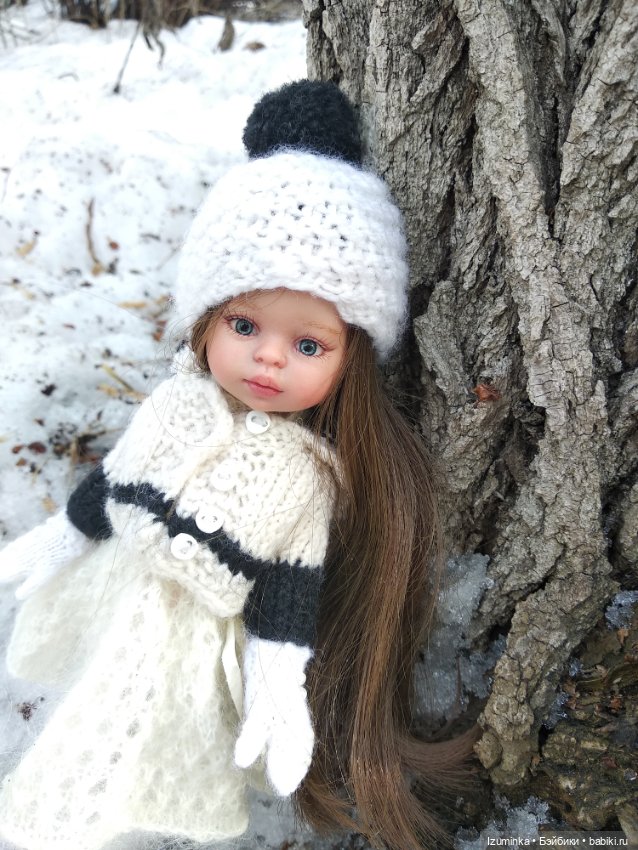 ... Исчезающий след зимы — ООАК Paola Reina (Паола Рейна) и испанских кукол: перерисовка (фото 2)