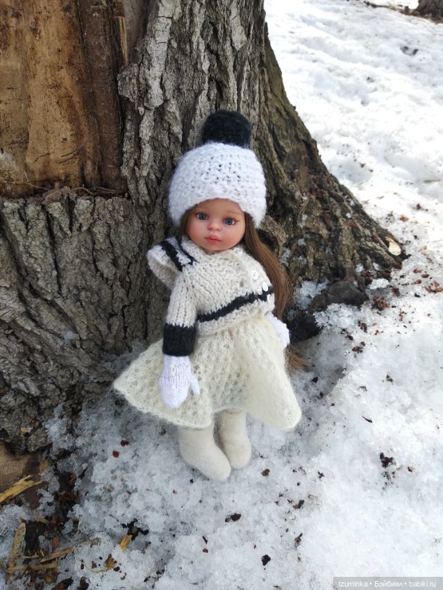 ... Исчезающий след зимы — ООАК Paola Reina (Паола Рейна) и испанских кукол: перерисовка (фото 5)