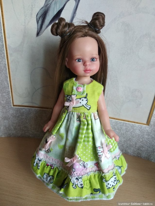 Сонечкины платья — ООАК Paola Reina (Паола Рейна) и испанских кукол: перерисовка (фото 10)