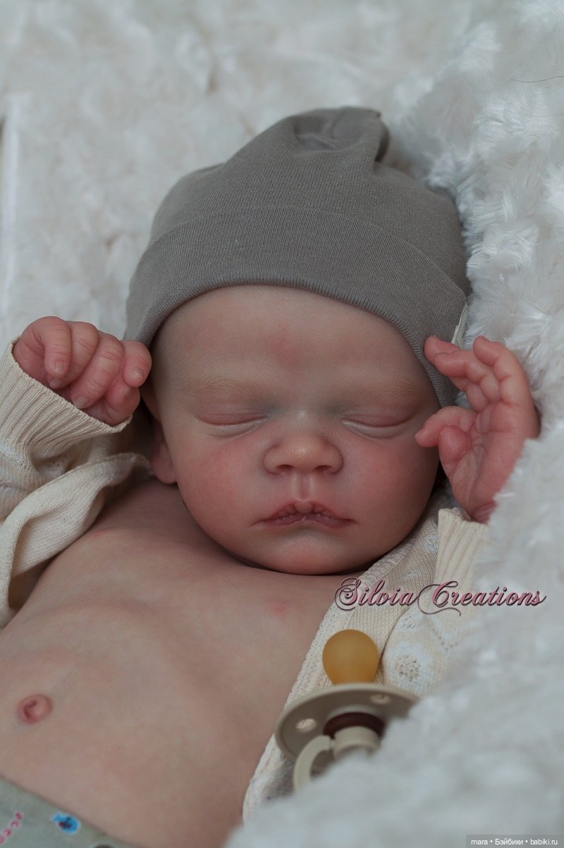 Realborn Christopher asleep, автор прототипа Silvia Ezquerra (фото 6)