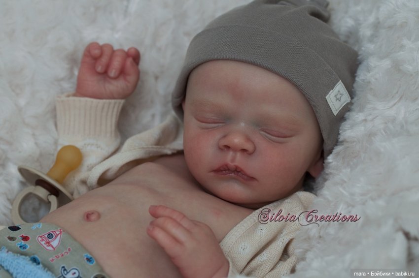 Realborn Christopher asleep, автор прототипа Silvia Ezquerra (фото 5)