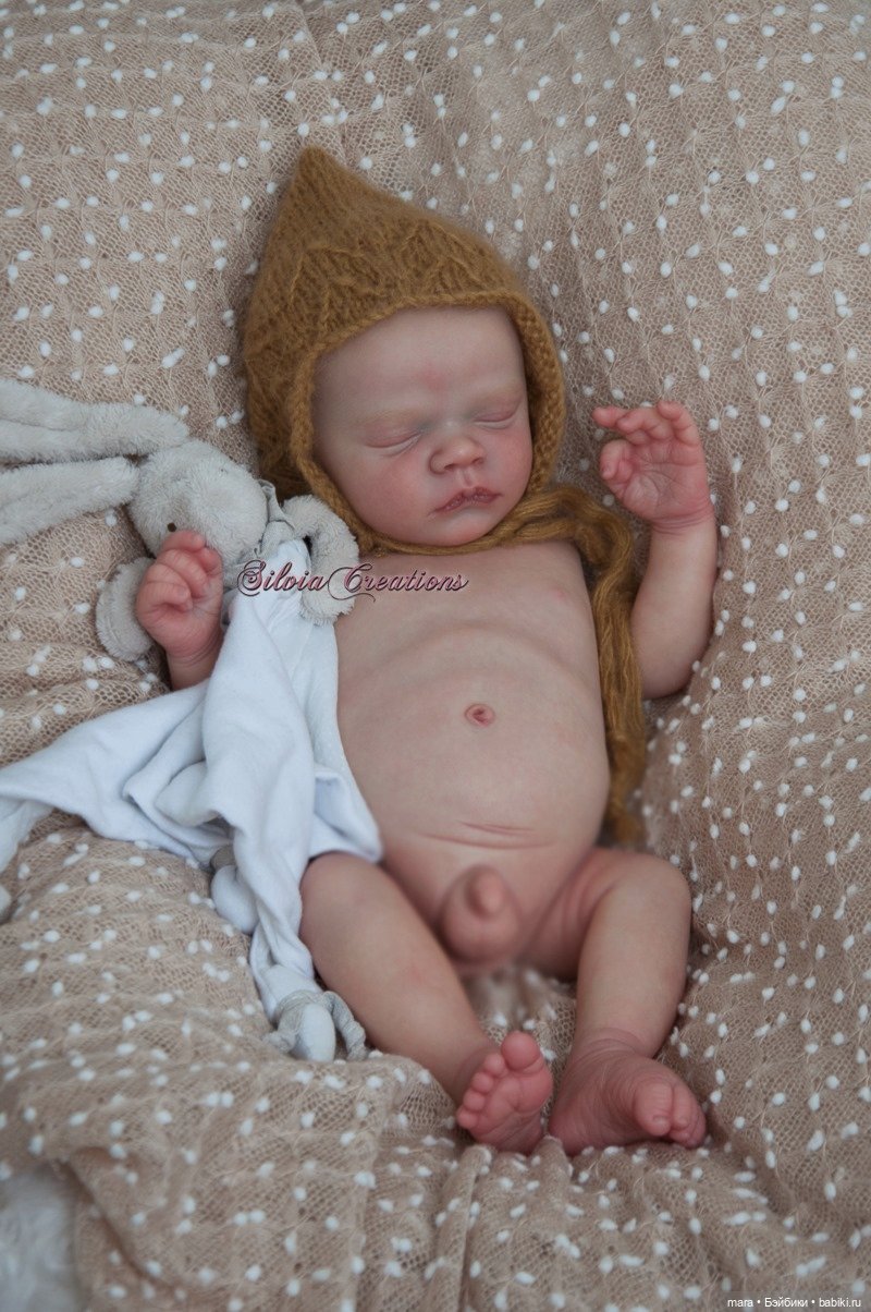 Realborn Christopher asleep, автор прототипа Silvia Ezquerra (фото 3)