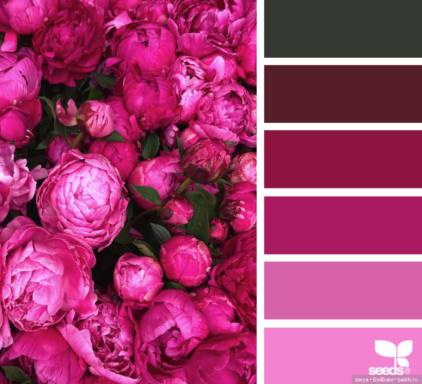 Весенние сочетания цветов