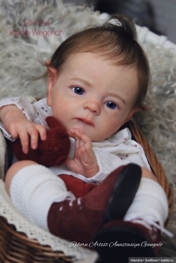 Elf-Fred скульптора Karola Wegerich, автор прототипа Анастасия Гангало