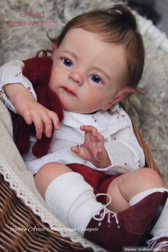 Elf-Fred скульптора Karola Wegerich, автор прототипа Анастасия Гангало
