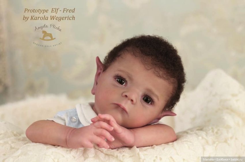 Elf-Fred скульптора Karola Wegerich, автор прототипа Angela Plicka (фото 2)