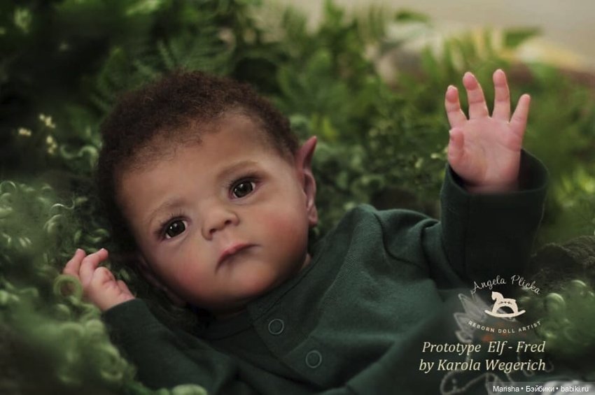 Elf-Fred скульптора Karola Wegerich, автор прототипа Angela Plicka (фото 6)