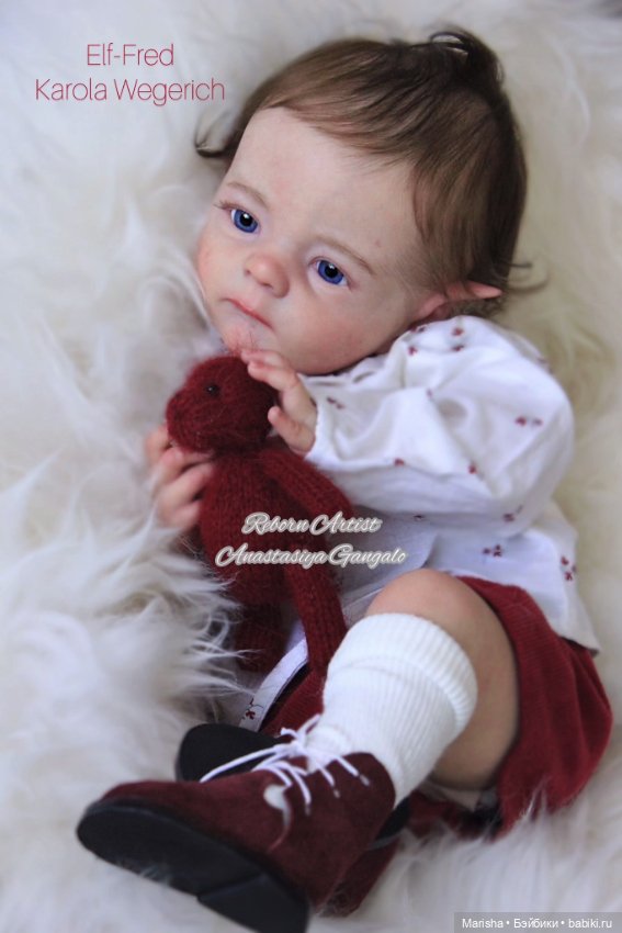 Elf-Fred скульптора Karola Wegerich, автор прототипа Анастасия Гангало