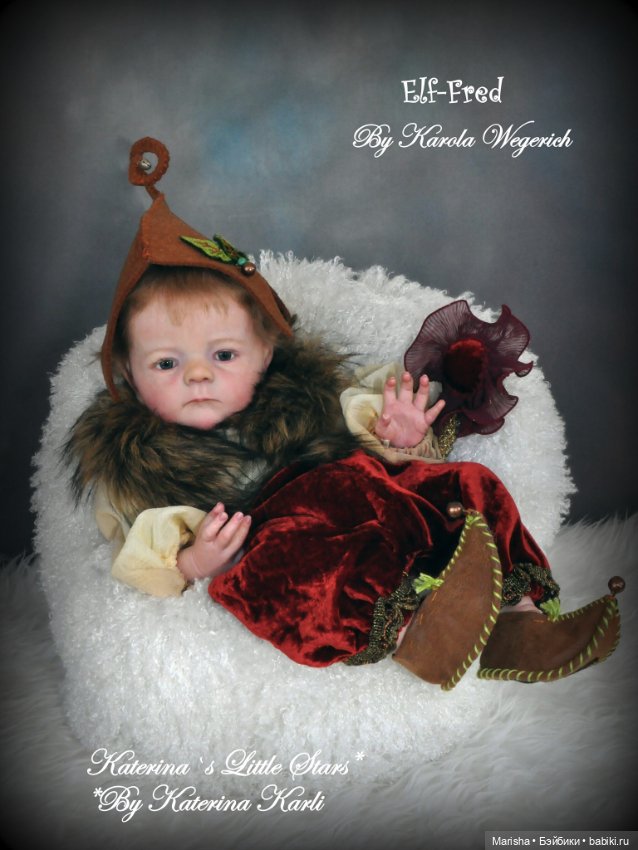 Elf-Fred скульптора Karola Wegerich, автор прототипа Katerina Karli