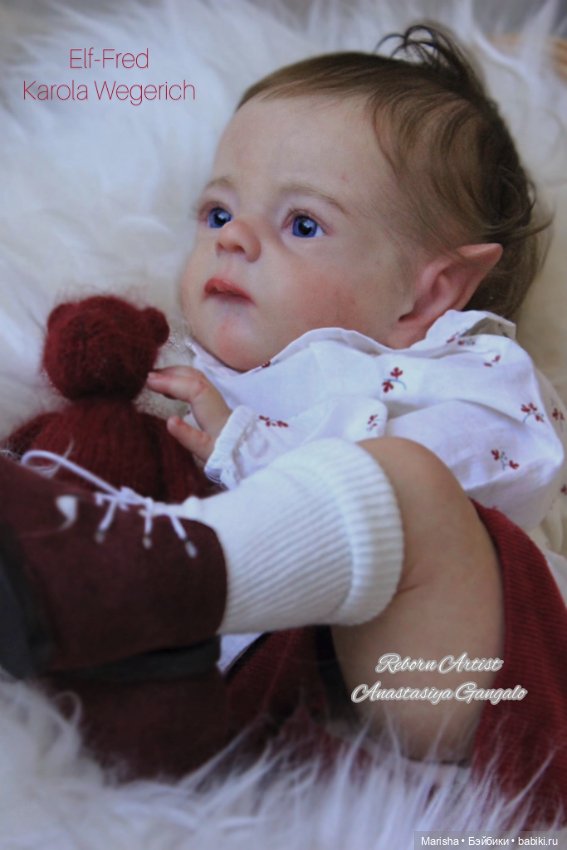 Elf-Fred скульптора Karola Wegerich, автор прототипа Анастасия Гангало (фото 8)