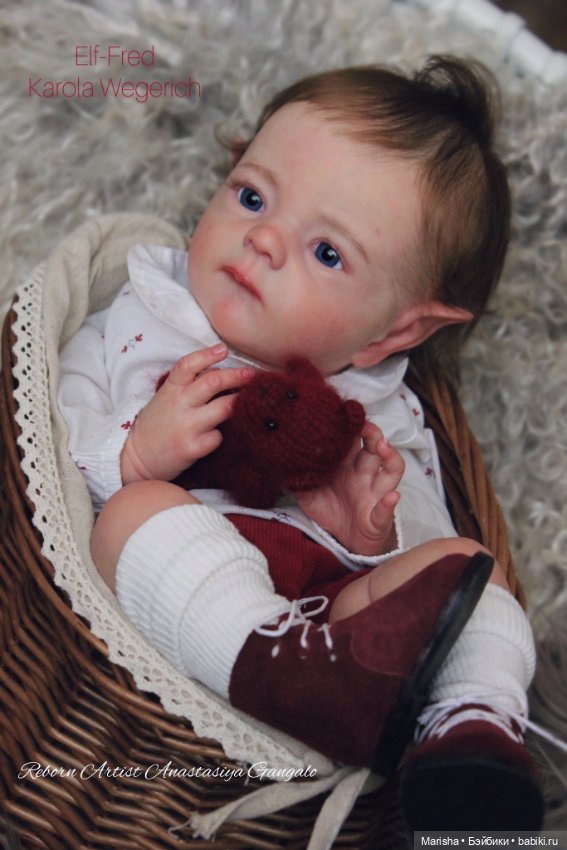 Elf-Fred скульптора Karola Wegerich, автор прототипа Анастасия Гангало (фото 5)