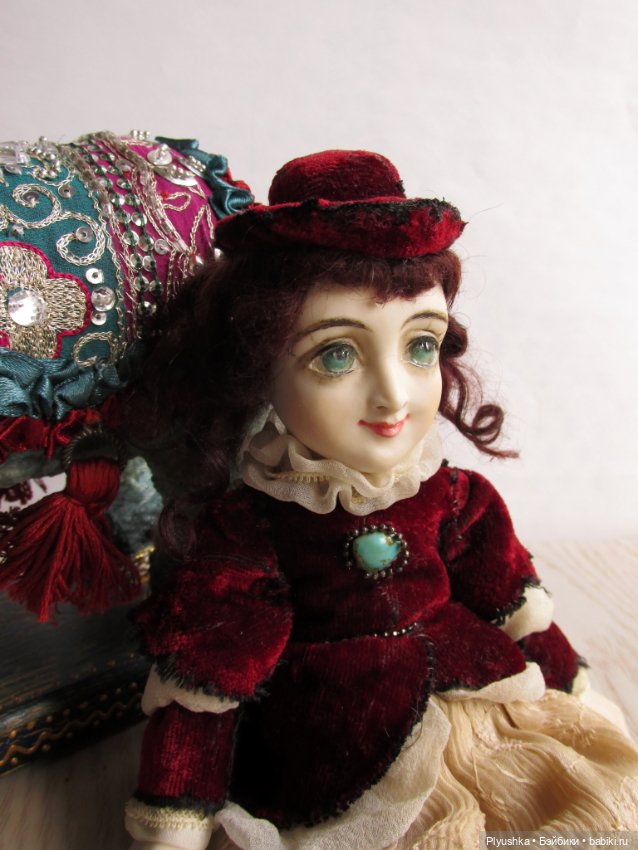 Девочка и слон — Домашние фото авторских игрушек: Тедди (фото 7)