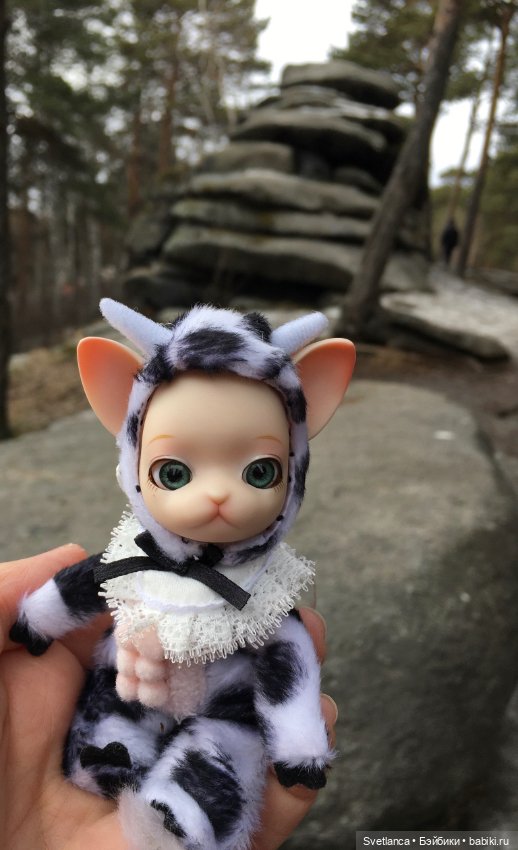 Крошка Pang на лесной прогулке