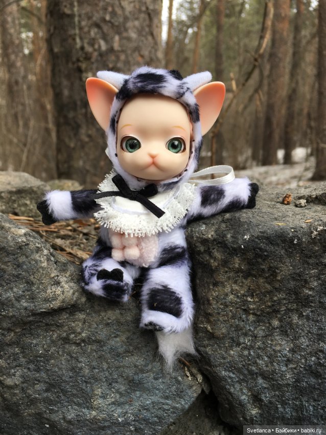 Крошка Pang на лесной прогулке