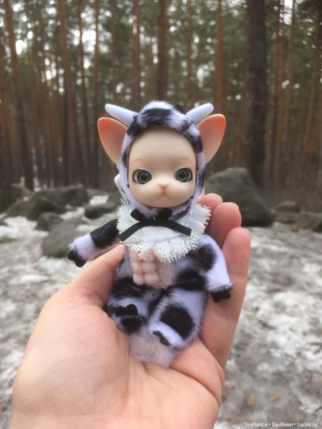 Крошка Pang на лесной прогулке