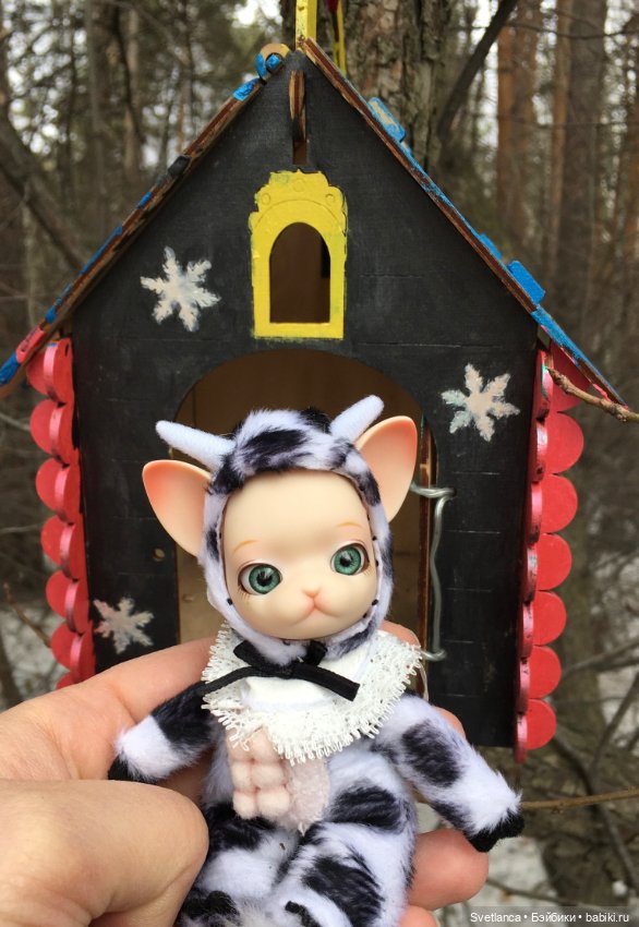 Крошка Pang на лесной прогулке