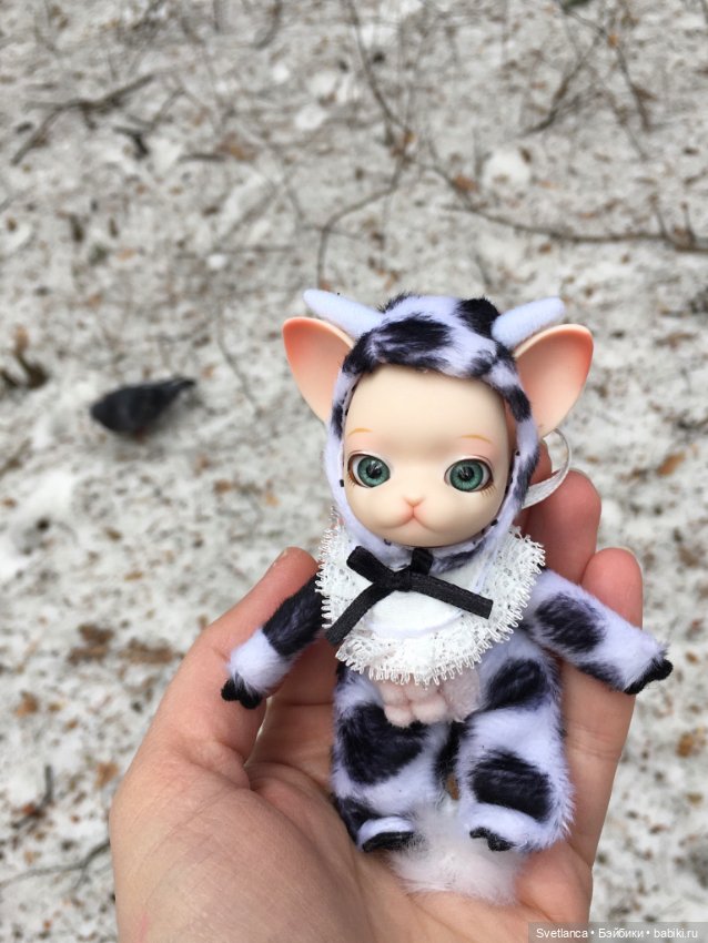 Крошка Pang на лесной прогулке