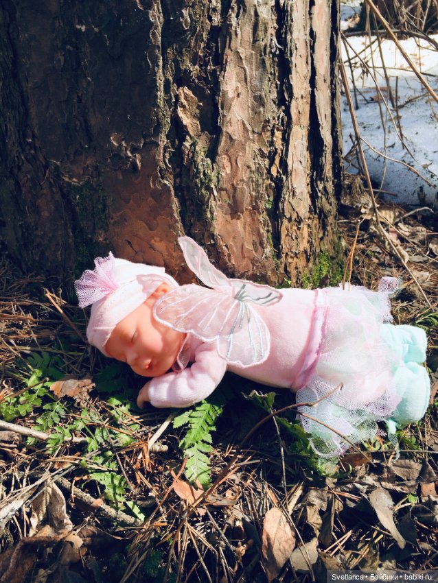 В сказочном лесу — Куклы Anne Geddes (Анна Геддес): малыши