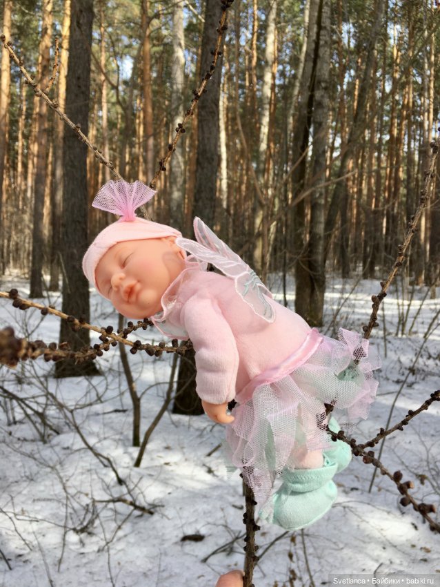 В сказочном лесу — Куклы Anne Geddes (Анна Геддес): малыши