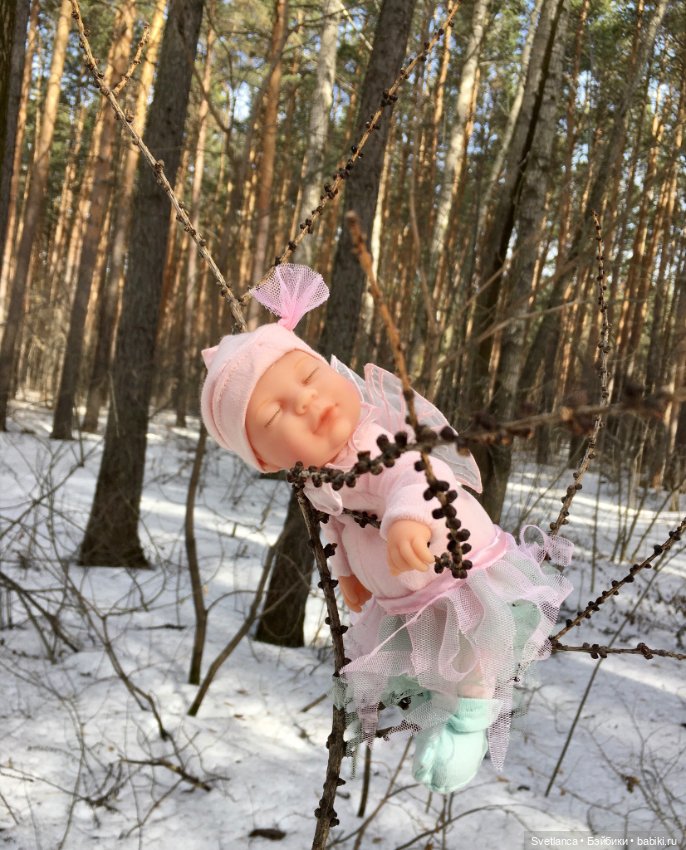 В сказочном лесу — Куклы Anne Geddes (Анна Геддес): малыши