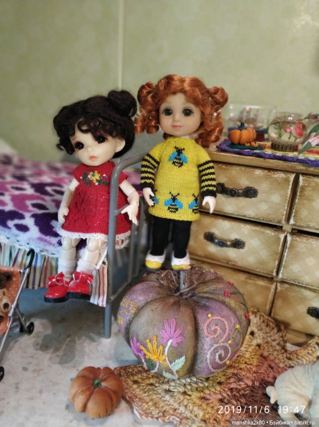 Карина в новых одежках — Куклы Kathe Kruse (Кате/Кэте Крузе): фото