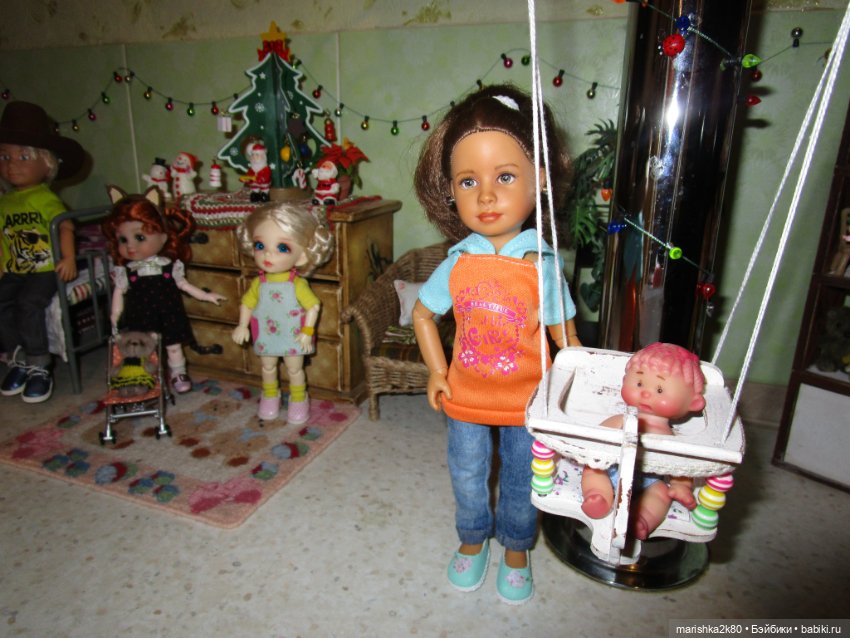 Карина в новых одежках — Куклы Kathe Kruse (Кате/Кэте Крузе): фото (фото 8)