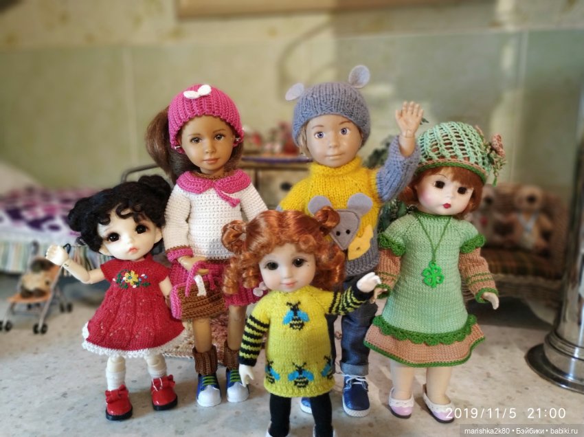 Карина в новых одежках — Куклы Kathe Kruse (Кате/Кэте Крузе): фото