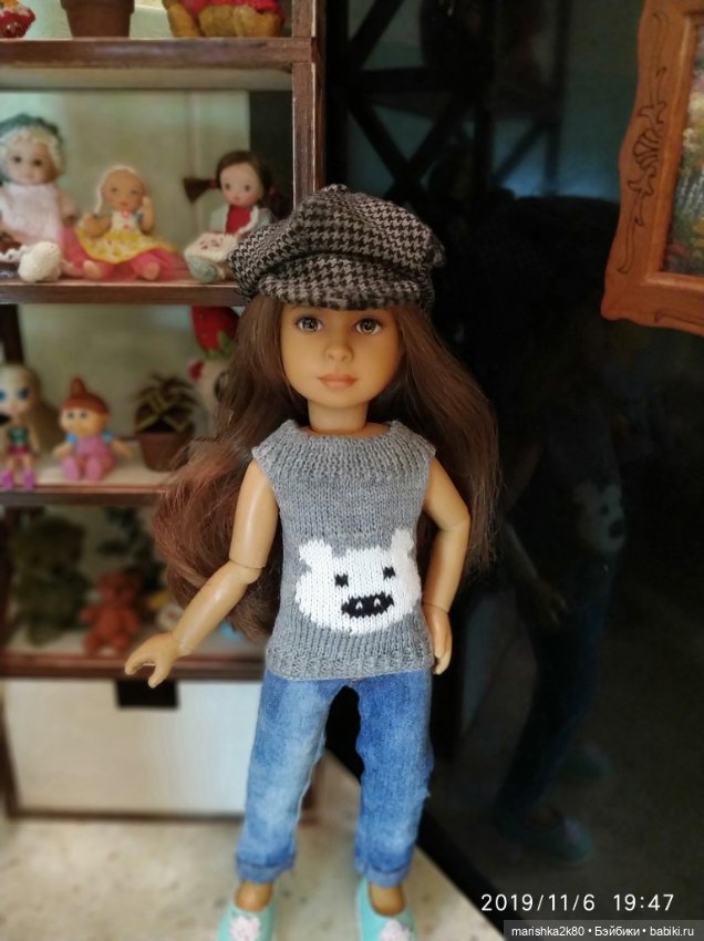 Карина в новых одежках — Куклы Kathe Kruse (Кате/Кэте Крузе): фото