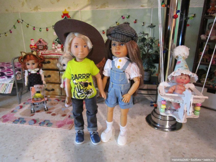 Карина в новых одежках — Куклы Kathe Kruse (Кате/Кэте Крузе): фото (фото 5)