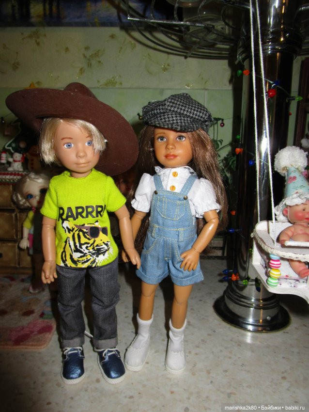 Карина в новых одежках — Куклы Kathe Kruse (Кате/Кэте Крузе): фото (фото 6)