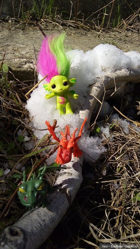 Прогулка с зельфом и дракончиками. Фигурки (фото 6)