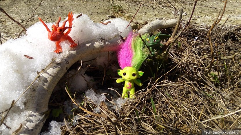 Прогулка с зельфом и дракончиками. Фигурки (фото 4)