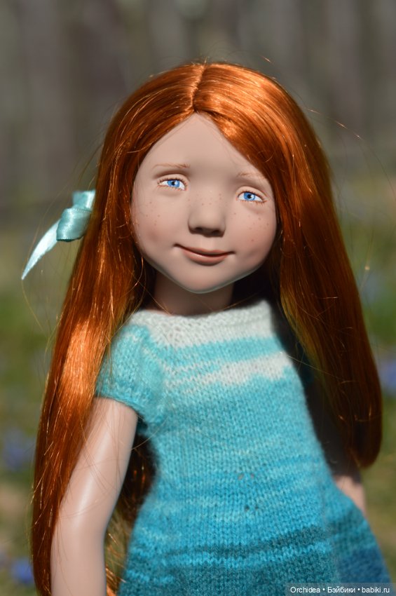 Анн Мая и подснежники — Куклы Zwergnase (Цвергназе/Цверги): фото