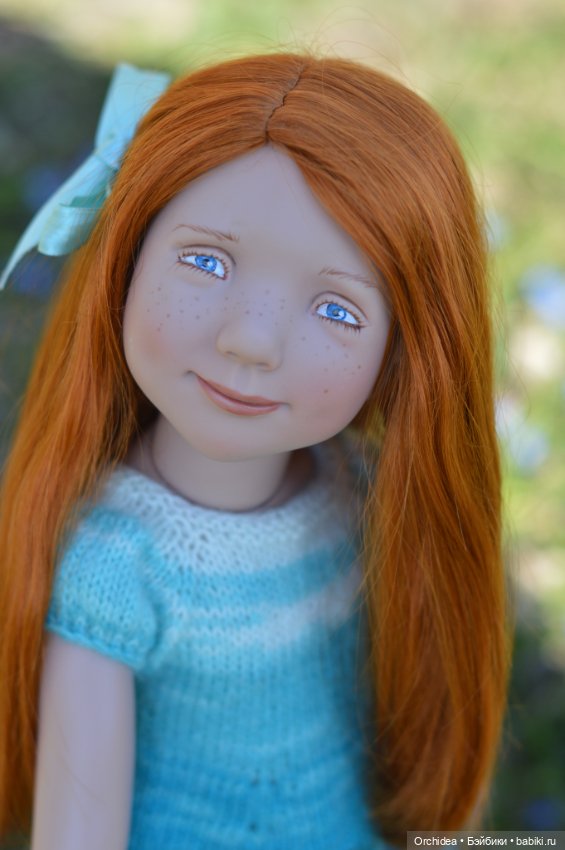 Анн Мая и подснежники — Куклы Zwergnase (Цвергназе/Цверги): фото