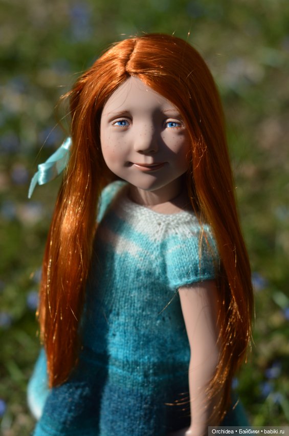 Анн Мая и подснежники — Куклы Zwergnase (Цвергназе/Цверги): фото (фото 7)